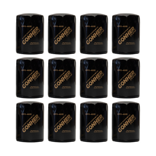 Filtros De Aceite Gps-405 Gonher 12pz Mayoreo