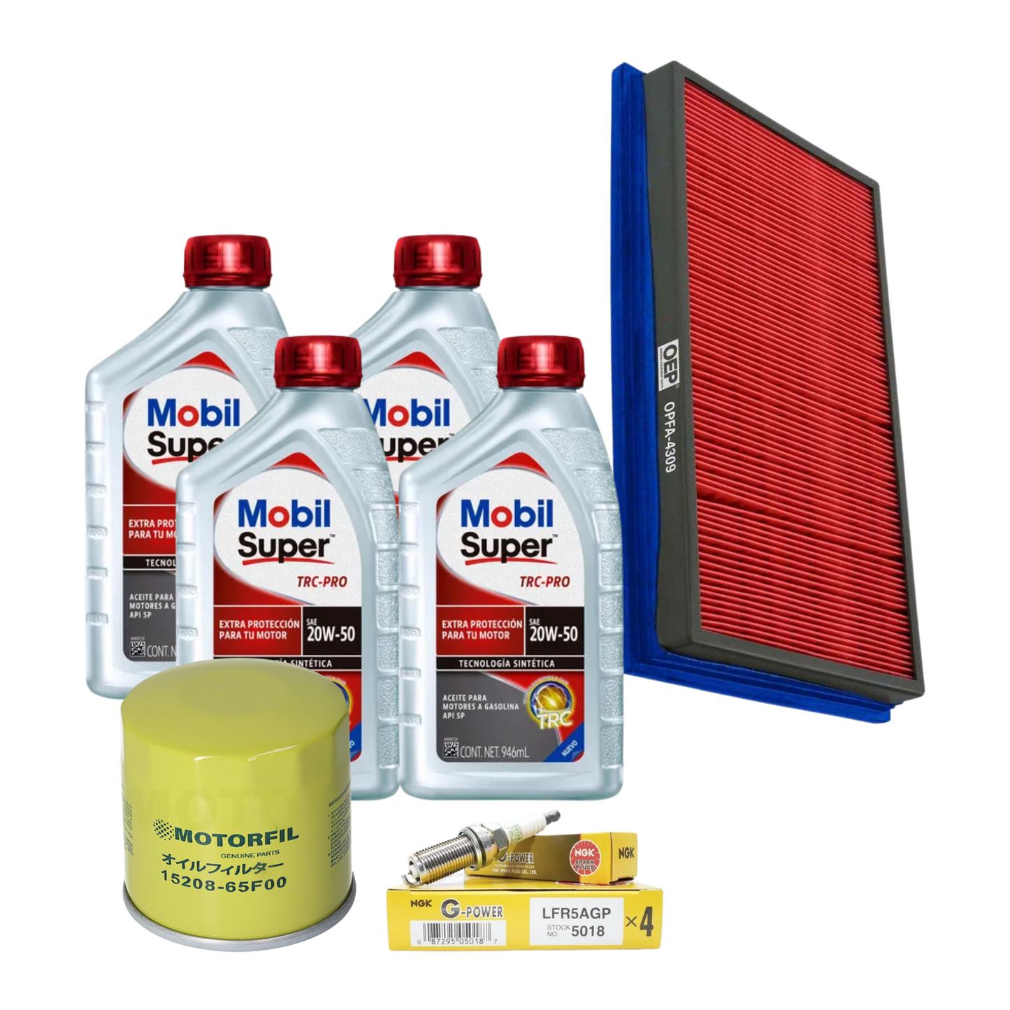 Kit De Afinación Altima 2002-2006 2.5l Mobil