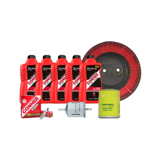 Kit Afinacion Nissan X-terra 2000-2004 2.4 L B/ Gonher 20w50