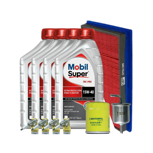 Kit De Afinación Altima 1993 - 2001 2.4l Mobil 15w40