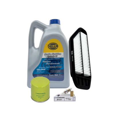 Kit Afinación Spark 11-17 Beat 18-20 1.2 5w30 Hella