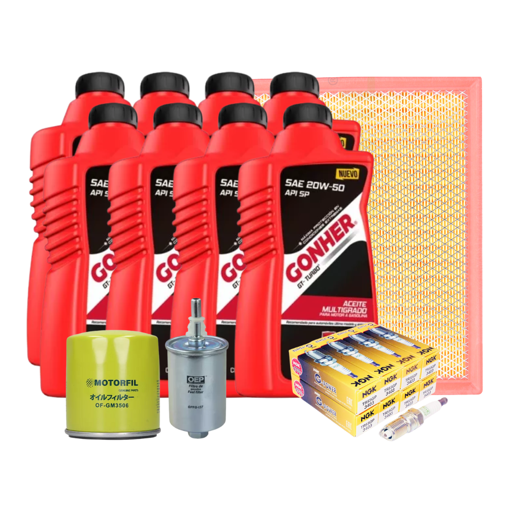 Kit De Afinación Suburban 2003 Al 2006 5.3 Gonher 20w50