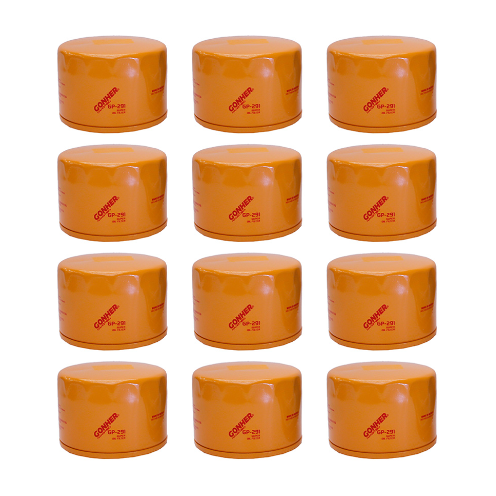 Filtros De Aceite Gp-291 Gonher 12pz Mayoreo