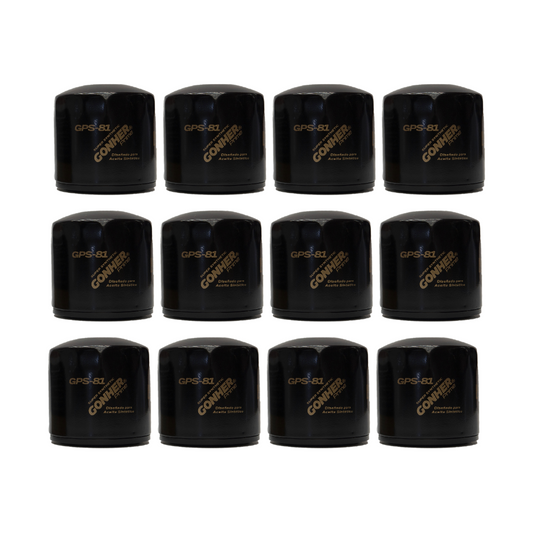 Filtros De Aceite Gps-81 Gonher 12pz Mayoreo