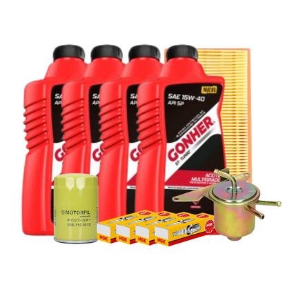Kit De Afinacion Caribe Gt 1981 Al 1986 1.6l Gonher