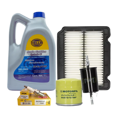 Kit De Afinacion Aveo 2008-2018 1.6 Hella 5w30