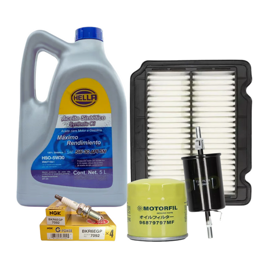 Kit De Afinacion Aveo 2008-2018 1.6 Hella 5w30