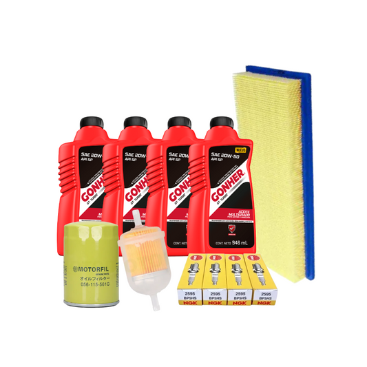 Kit De Afinacion Vw Sedan 1974-1992 1.6 Aceite Gonher 20w50