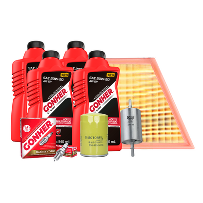 Kit De Afinación Seat Cordoba 03-09 2.0l 4l B/gonher 20w50