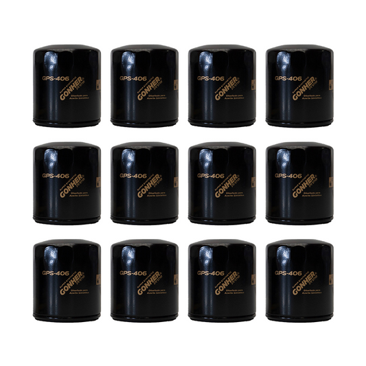 Filtros De Aceite Gps-406 Gonher 12pz Mayoreo