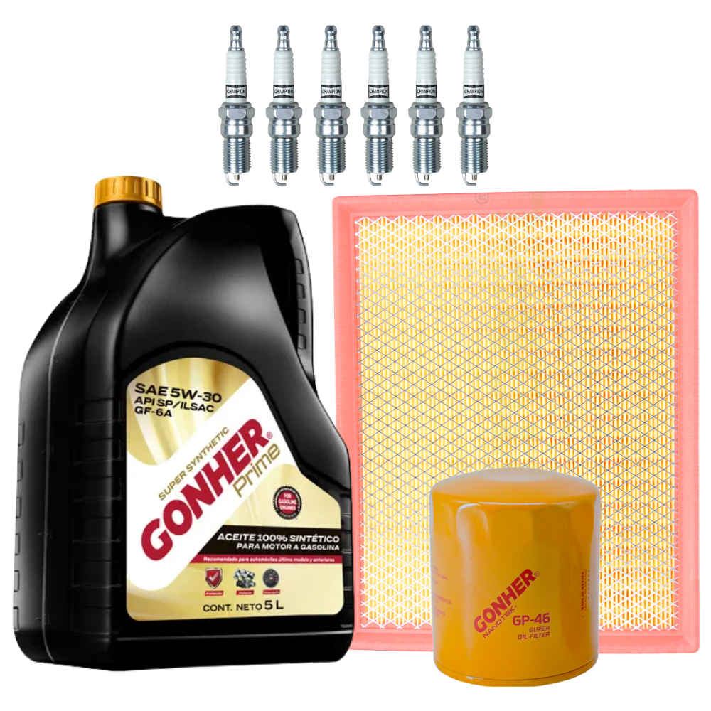 Kit Afinación Gmc Sierra 1500-3500 2007-2013 4.3l 6v 5w30