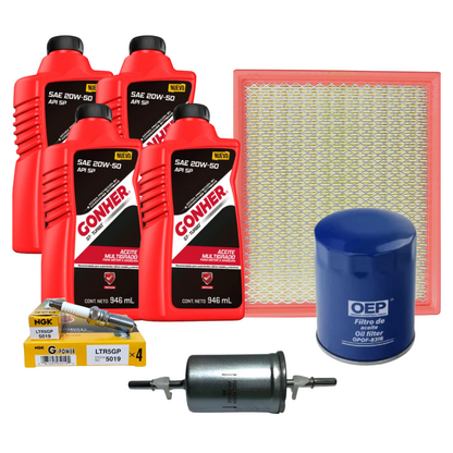 Kit Afinacion Ford Ka 2001-2008 B/platino Gonher