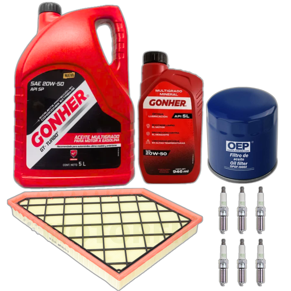 Kit Afinación Gmc Acadia 2017-2020 3.6 6v