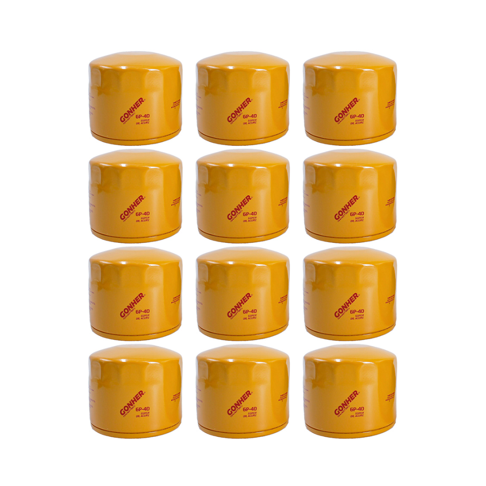 Filtros De Aceite Gp-40 Gonher 12pz Mayoreo