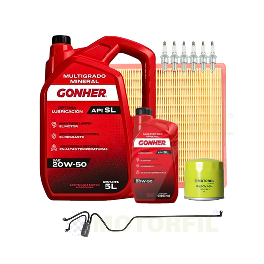 Kit De Afinacion Town & Country 1996 3.3l Gonher 20w50