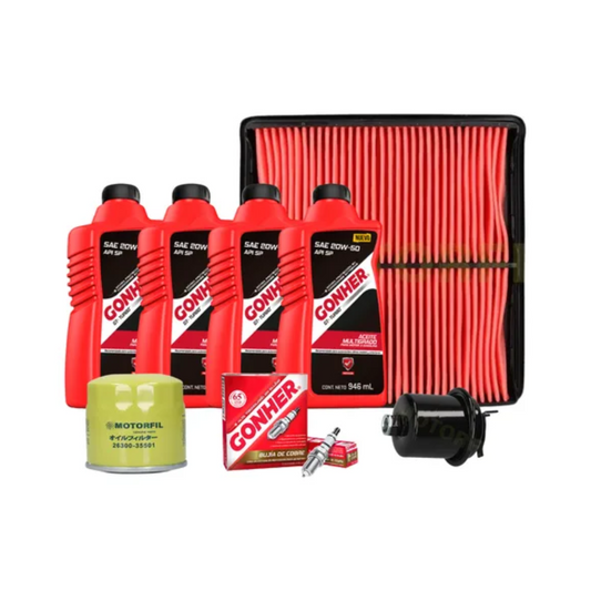 Kit De Afinacion Honda Civic 96-00 1.6l Bujía Gonher 20w50