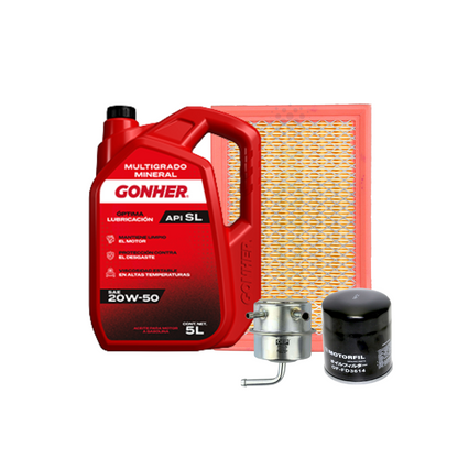 Kit De Afinacion Dart-k 1987 Al 1989 2.2 Gonher 20w50