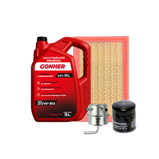 Kit De Afinacion Dart-k 1987 Al 1989 2.2 Gonher 20w50