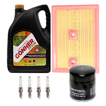 Kit De Afinación Seat Leon 15-19 1.4l Turbo 4l Gonher 5w30