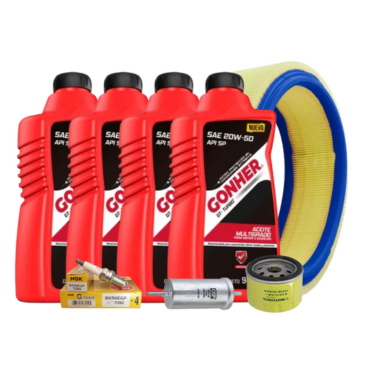 Kit De Afinacion Aprio 2007 Al 2010 1.6l 8v Gonher B/platino
