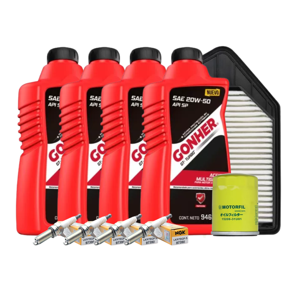 Kit De Afinacion C/bujías Platino Honda Cr-v 10-11 2.4l