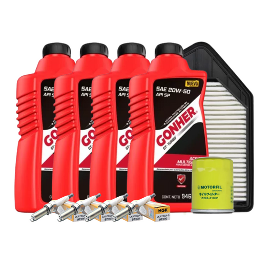 Kit De Afinacion C/bujías Platino Honda Cr-v 10-11 2.4l