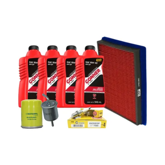 Kit De Afinacion Tsuru Iii 2009 Al 2017 1.6l 15w40 B/platino