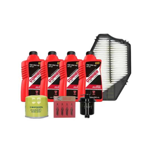Kit Afinacion Honda Civic C/bujías Platino 97-98 1.6l 15w40