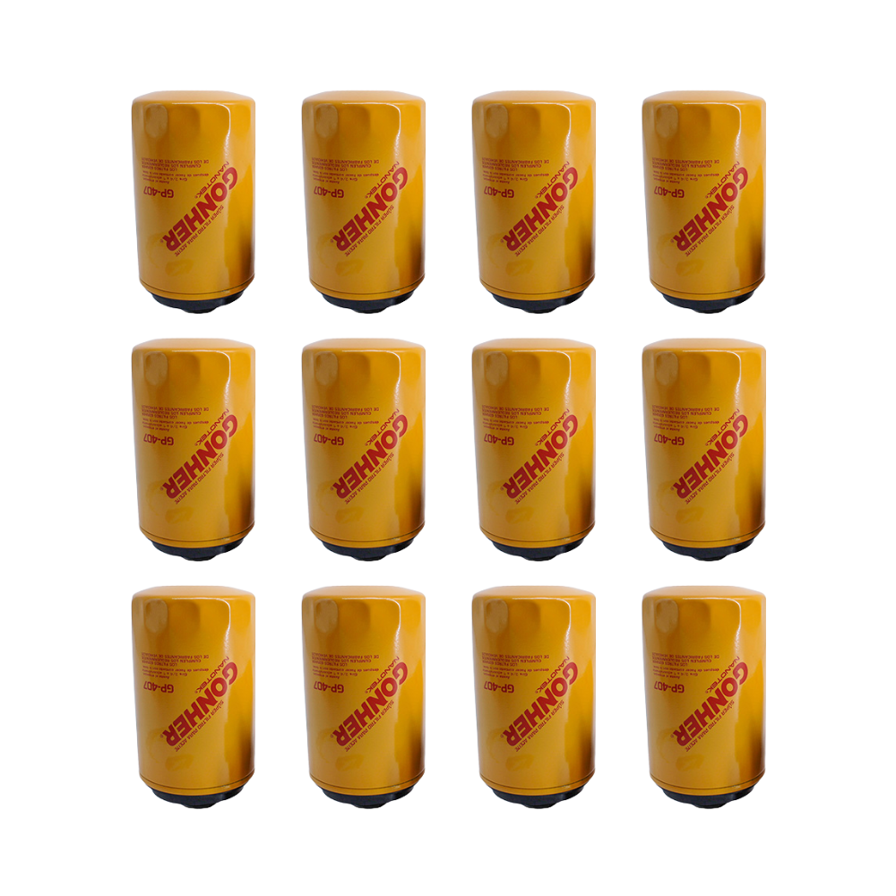 Filtro De Aceite Gp-407 Gonher 12 Pzas Mayoreo