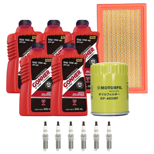 Kit Afinación Edge 2013 3.5l 6v Sae 15w40 B/Platino