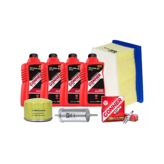 Kit De Afinacion Platina 2002 Al 2010 1.6 L 20w50 Bujía Gco