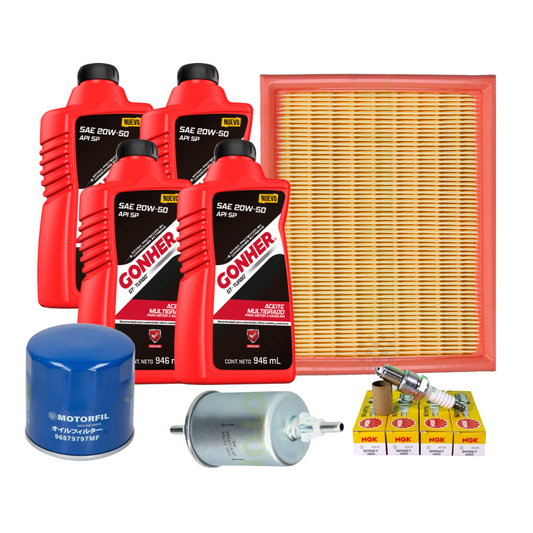 Kit Afinacion Chevy 1994 Al 2012 Gonher 20w50