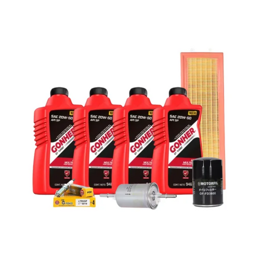 Kit Afinacion Ford Fiesta 2003-2010 1.6 Gonher Bujia Platino
