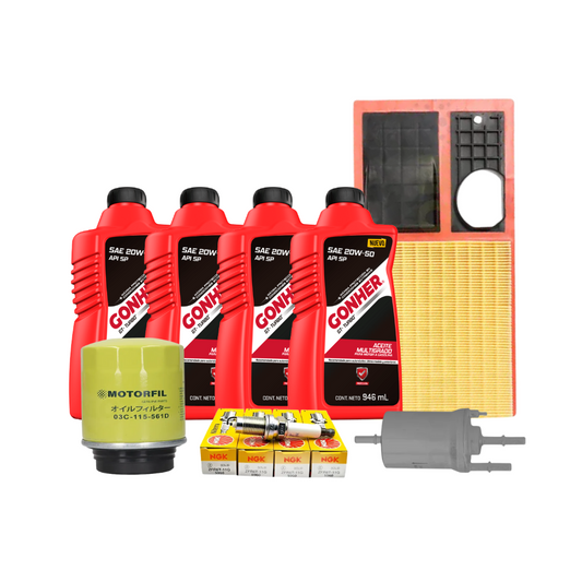 Kit De Afinación Polo 2015 Al 2017 1.6 Aceite Gonher 20w50