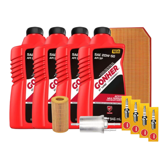 Kit De Afinacion Bora Gli 2006 Al 2010 2.0 Gonher 20w50-2