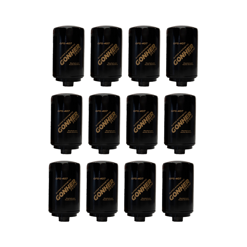 Filtros De Aceite Gps-407 Gonher 12pz Mayoreo