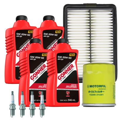 Kit Afinación Mitsubishi Mirage 1997-2002 1.8l 4l 20w50