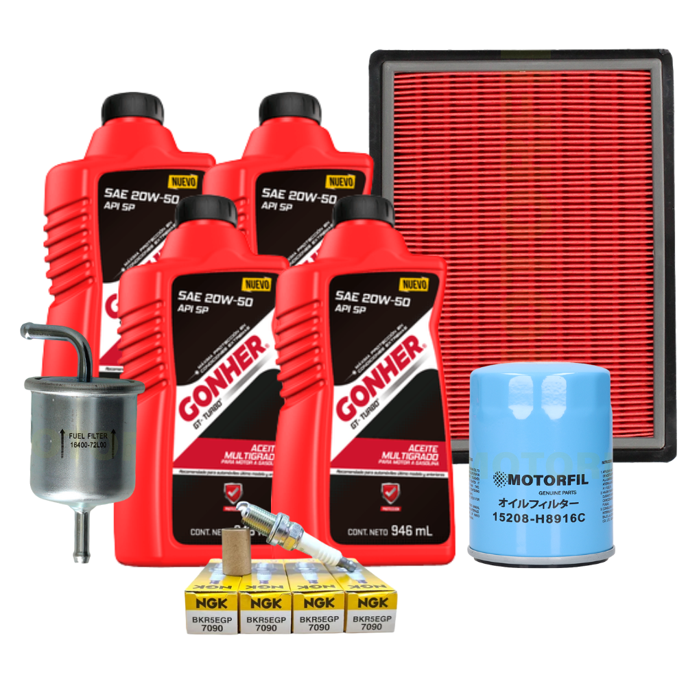 Kit De Afinación Tsuru Iii 1995 Al 2008 1.6l B/platino