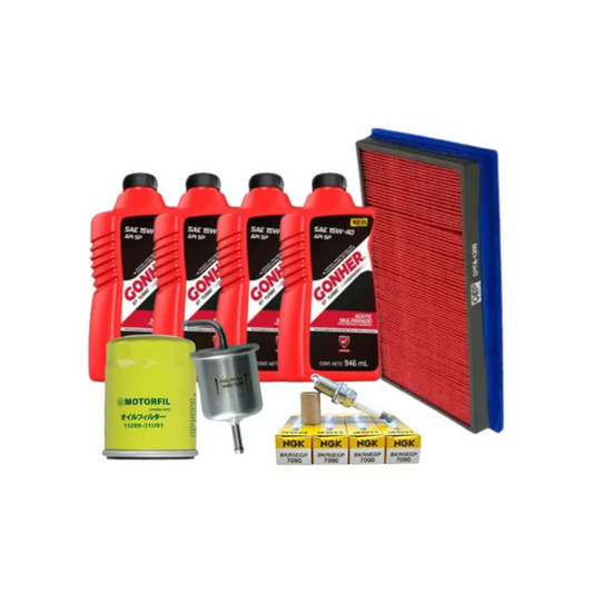 Kit De Afinacion Altima 1993 - 2001 2.4l Gonher 15w40