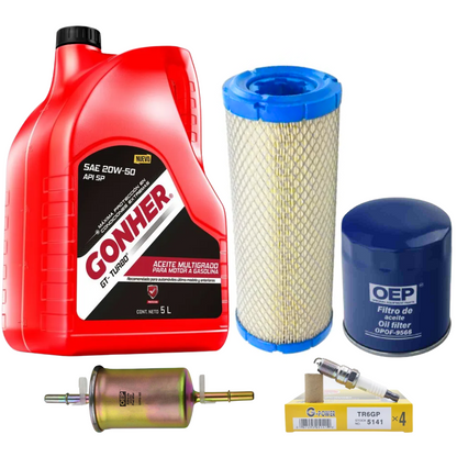 Kit Afinación Ecosport 2004-2012 2.0l B/platino Gonher 20w50