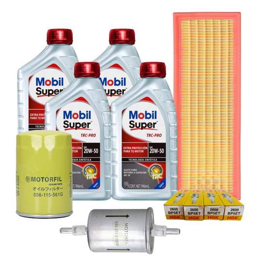 Kit De Afinacion Derby 2006-2009 1.8 Aceite Mobil 20w50