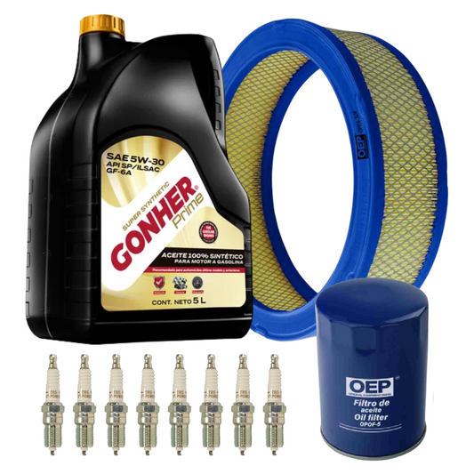 Kit Afinación Gmc Sierra 2500-3500 1992-1995 5.7l 8v 5w30