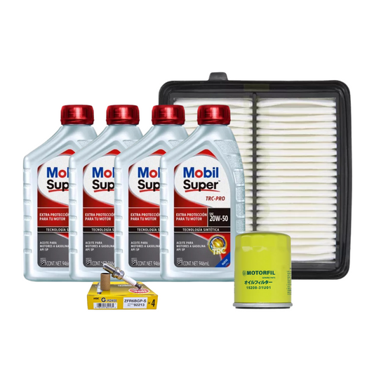 Kit Afinacion Honda City 2010 Al 2014 1.5l Mobil 20w50 B/p