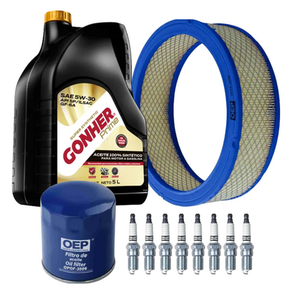 Kit Afinacion Gmc Sierra 1500/2500 Pick Up 1992-1995 5l 8v 5w30