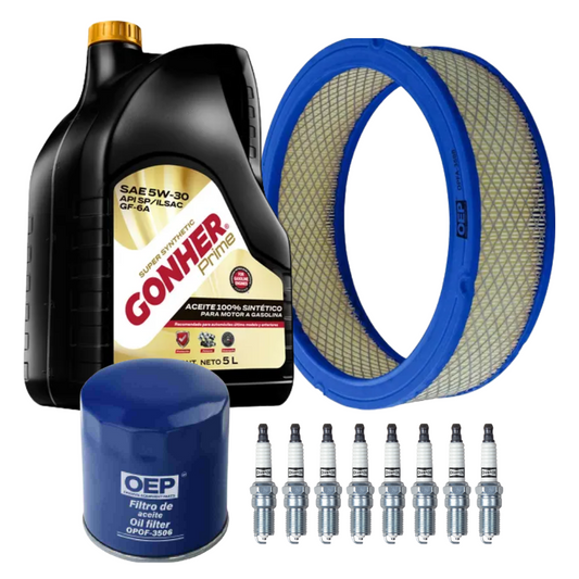 Kit Afinacion Gmc Sierra 1500/2500 Pick Up 1992-1995 5l 8v 5w30