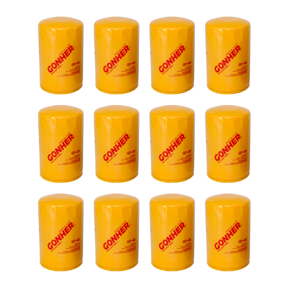 Filtros De Aceite Gp-48 Gonher 12pz Mayoreo