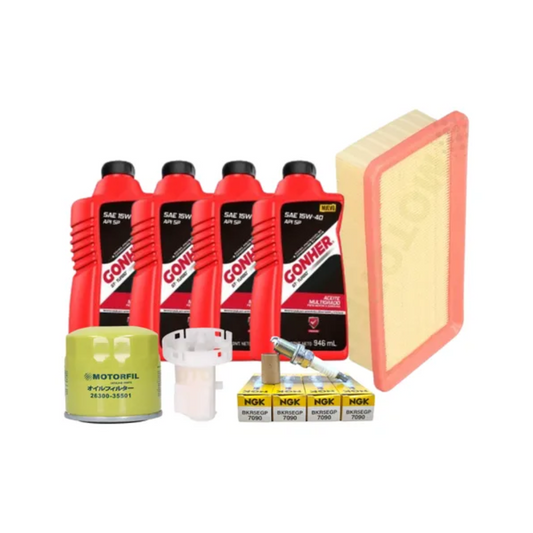 Kit De Afinacion Dodge Attitude 2006-2011 1.4 15w40 Gonher