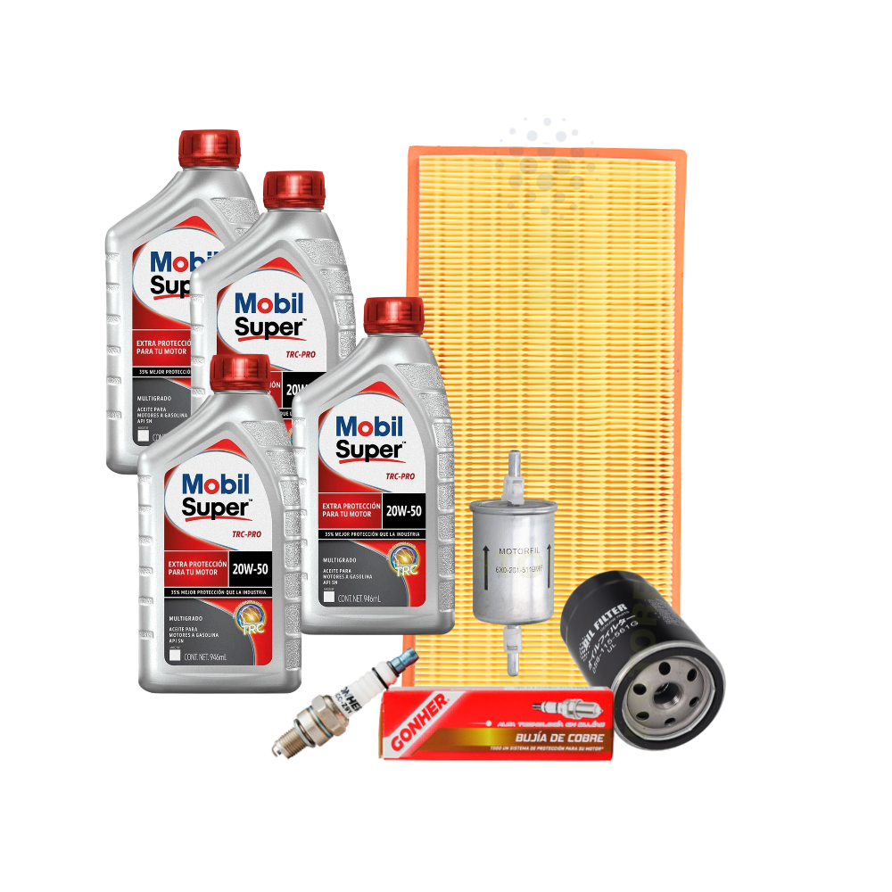 Kit De Afinacion Derby 2006-2009 1.8 B/GHONER Aceite Mobil 20w50