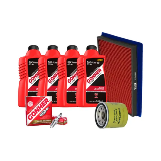 Kit De Afinacion Sentra 2001 Al 2003 1.8 Bujía Gonher 20w50