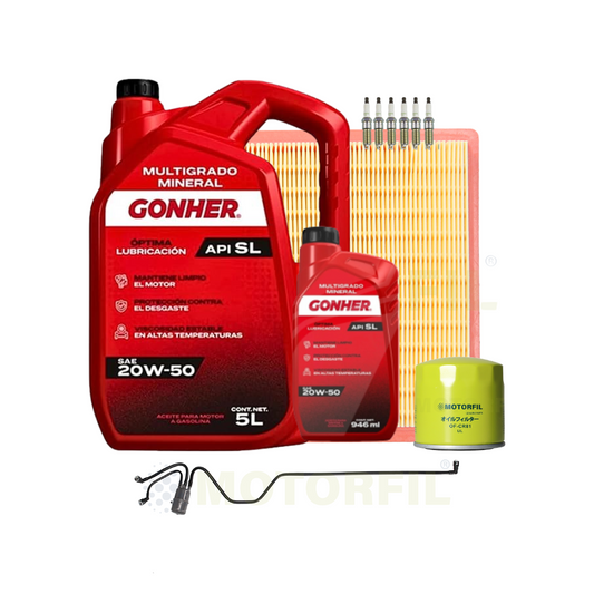 Kit De Afinacion Town & Country 01-03 3.3l Gonher 20w50